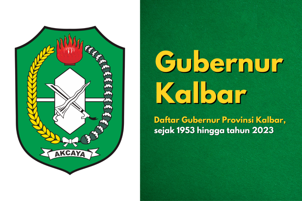 Daftar Gubernur Kalbar