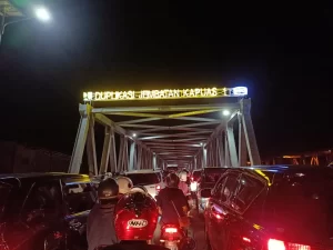 Macet Duplikasi Jembatan Kapuas 1 Pontianak