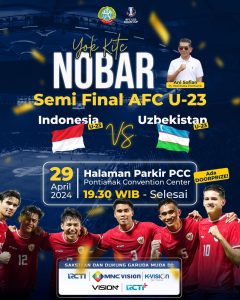 Nobar Timnas di Pontianak