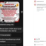 Demo CPNS dan PPPK Landak