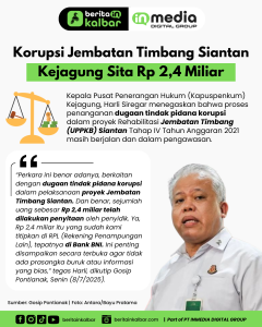 Korupsi Jembatan Timbang Siantan