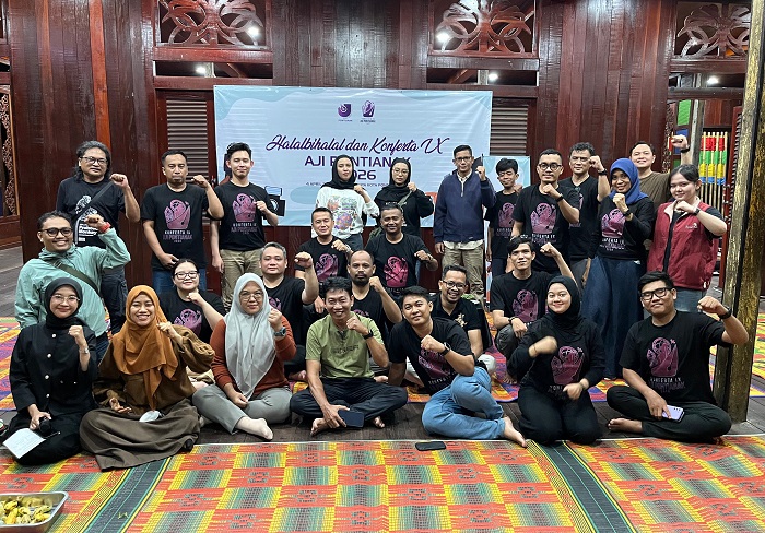 Konferensi Kota AJI Pontianak menetapkan Rivaldi Ade Musliadi dan Bagoes Suhanda sebagai pimpinan baru periode 2026–2029 di Rumah Budaya Kampung Caping.