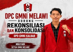 DPC GMNI Melawi mendorong rekonsiliasi dan konsolidasi DPD GMNI Kalbar demi memperkuat persatuan kader dalam semangat perjuangan Bung Karno.