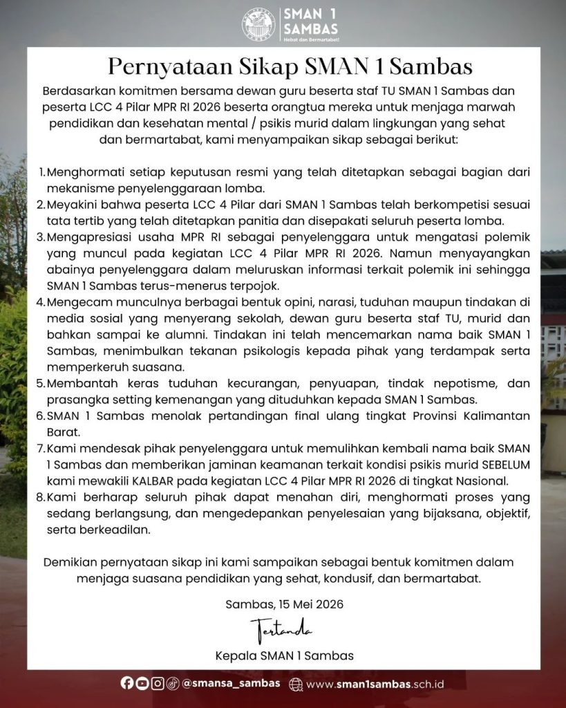 SMAN 1 Sambas