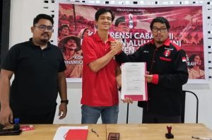 Andri Wanto dan Ahmad Fauzi Shabirin memimpin kepengurusan baru DPC PA GMNI Sekadau periode 2026–2031 sebagai ketua dan sekretaris.